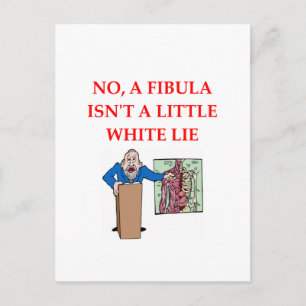 Cartão Postal piada de xchool