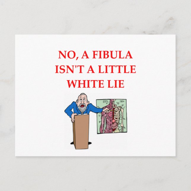 Cartão Postal piada de xchool (Frente)