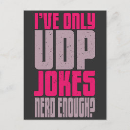 Cartão Postal Piada do Programador de Ciência da Computação