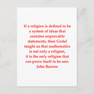 Cartão Postal piada matemática engraçada