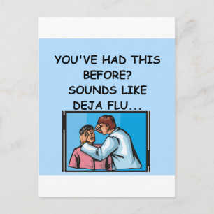 CARTÃO POSTAL PIADA MÉDICA