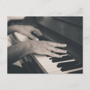 Cartão Postal Piano Incrível