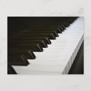 Cartão postal Piano Keys