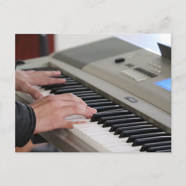 Cartão Postal Piano Legal (Frente)