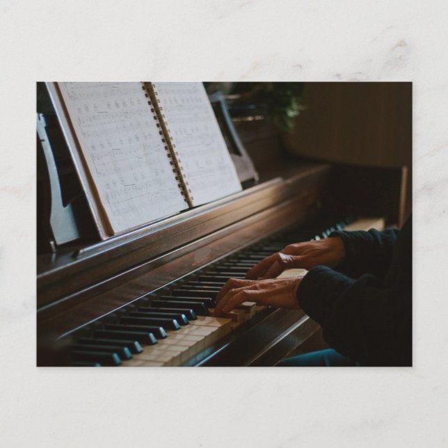 Cartão Postal Piano Legal (Frente)