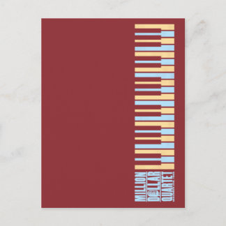 Cartão Postal Piano Quartet Milhão de Dólares