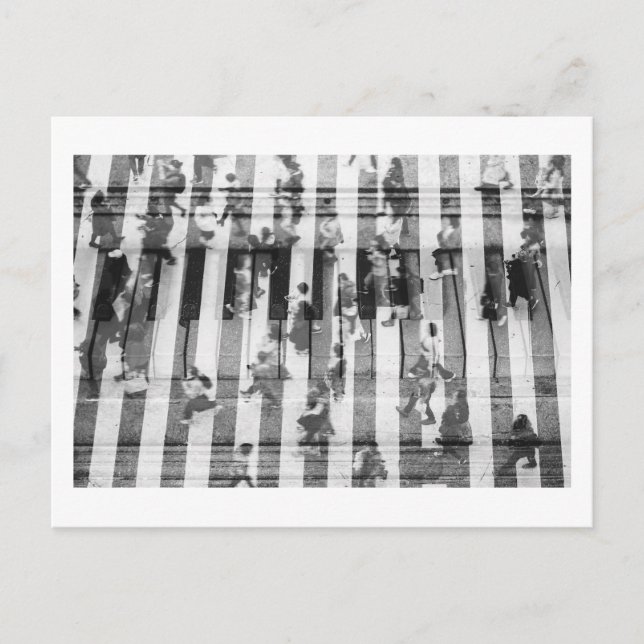 Cartão Postal Pianoico (Frente)