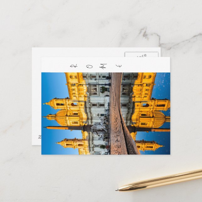 Cartão postal, Piazza Navona (Frente/Verso In Situ)