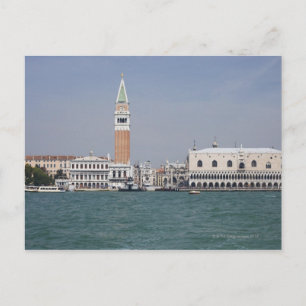 Cartão Postal Piazza San Marco Venice Itália