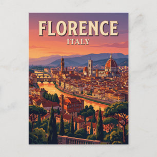 Cartão Postal Piazzale Michelangelo Itália