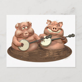 Cartão Postal picado não