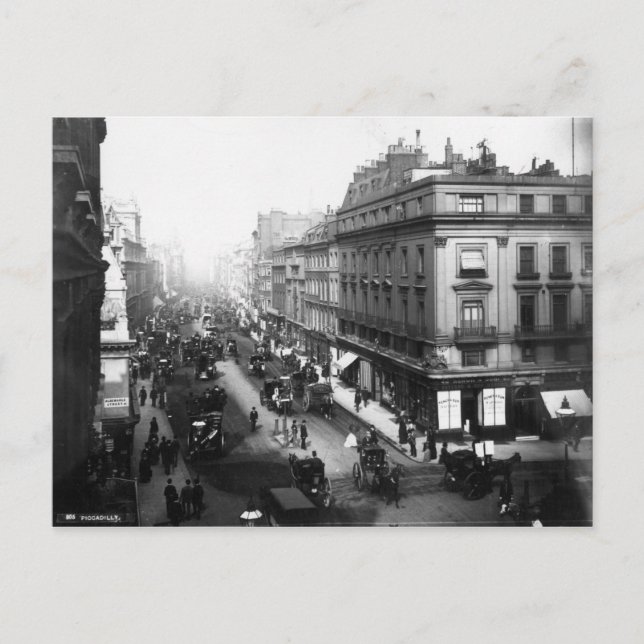 Cartão Postal Piccadilly (Frente)