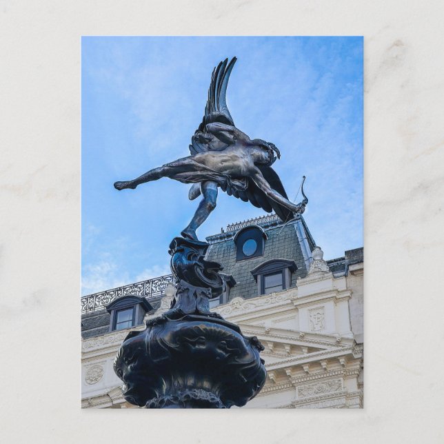 Cartão Postal Piccadilly Circus, Londres, Reino Unido (Frente)