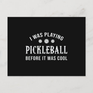 Cartão Postal Pickleball Dink Eu Estava Jogando Jogador De Pickl