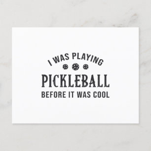 Cartão Postal Pickleball Dink Eu Estava Jogando Presente De Pick