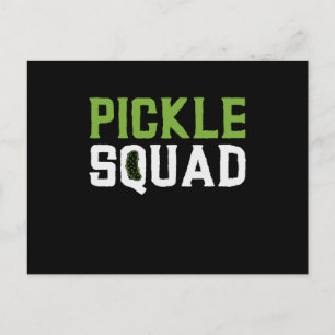 Cartão Postal Picle Cucumber Vegan Squad Green Grocer World