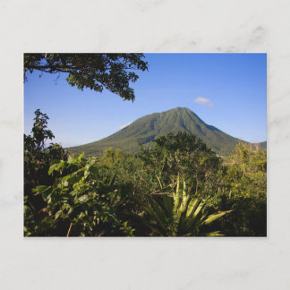 Cartão Postal Pico do vulcão Monte Nevis