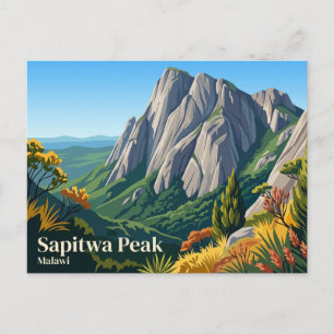 Cartão Postal Pico Sapitwa Malawi