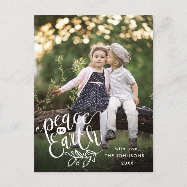 Cartão Postal Piece no terraço FOTO Natal (Frente)