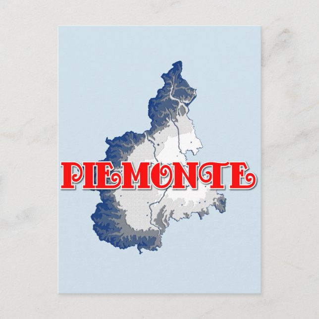 Cartão Postal Piemonte (Frente)
