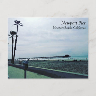 Cartão Postal Píer de Newport, Newport Beach, Califórnia