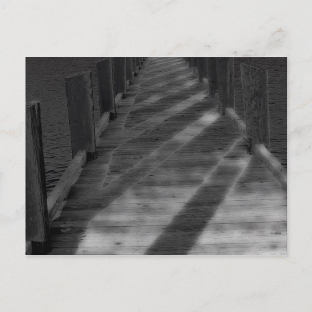Cartão Postal Pier Escuro Postcrad (Frente)