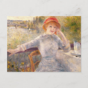 Cartão Postal Pierre A Renoir A. Fournaise no Grenouillere