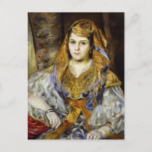 Cartão Postal Pierre A Renoir C. Stora em vestiário argelino