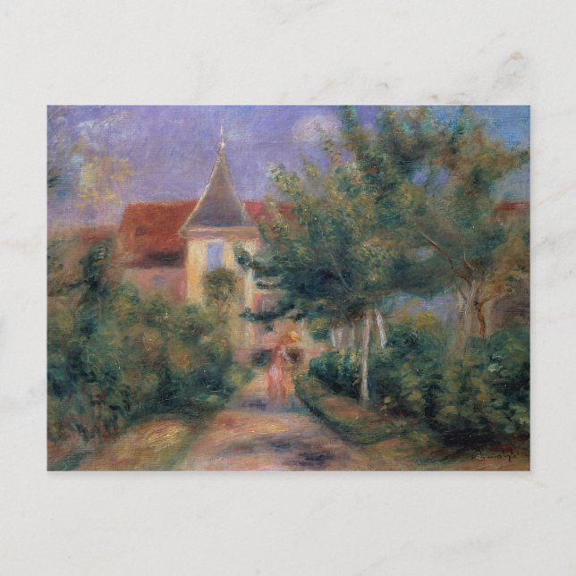 Cartão Postal Pierre A Renoir | Casa de Renoir em Essoyes (Frente)