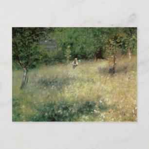 Cartão Postal Pierre A Renoir Primavera em Chatou