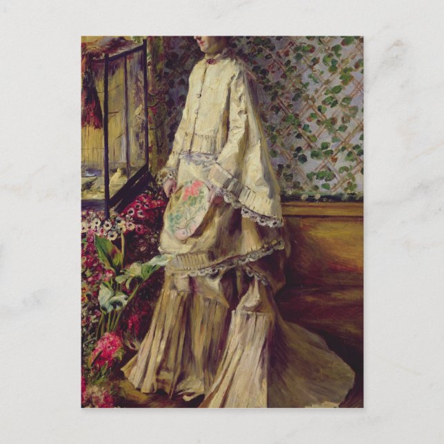 Cartão Postal Pierre A Renoir | Retrato de Rapha (Frente)