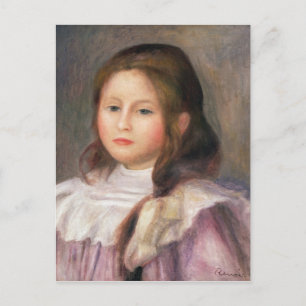 Cartão Postal Pierre A Renoir Retrato de uma Criança 2
