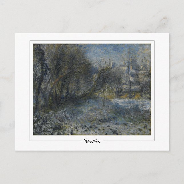 Cartão Postal Pierre-Auguste Renoir #20-3 - Cartão-postal de art (Frente)