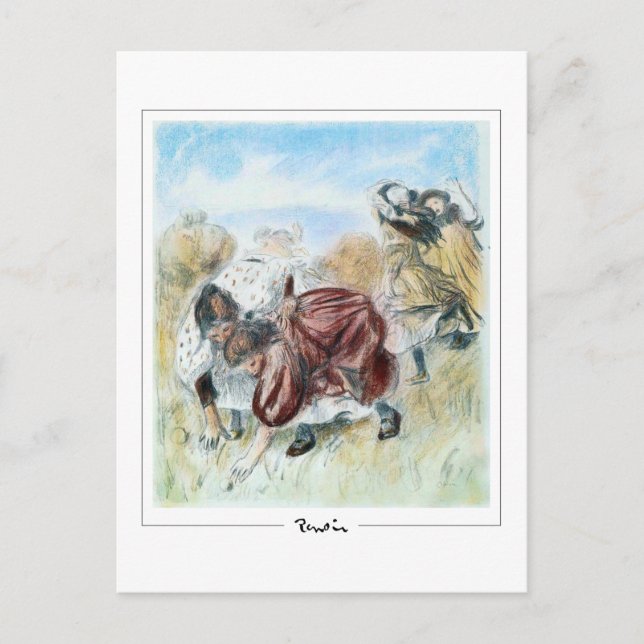Cartão Postal Pierre-Auguste Renoir #24-3 - Cartão-postal de art (Frente)