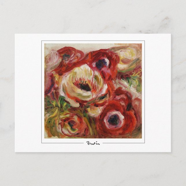 Cartão Postal Pierre-Auguste Renoir #474-3 - Cartão-postal de ar (Frente)