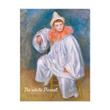 Pierre-Auguste Renoir O branco Pierrot CC1066