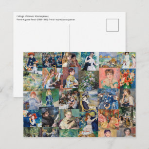 Cartão Postal Pierre-Auguste Renoir - Obras-primas