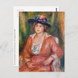 Cartão Postal Pierre-Auguste Renoir - Retrato da Mulher Sentada