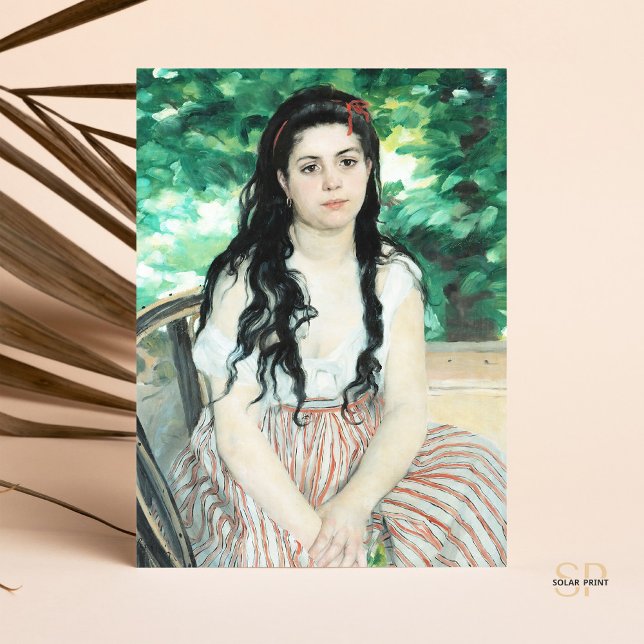 Cartão Postal Pierre-Auguste Renoir Summer 1868 Pintura (Criador carregado)