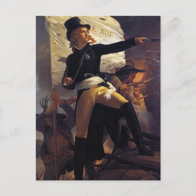 Cartão Postal Pierre Guerin - Henri de La Rochejaquelein (Frente)