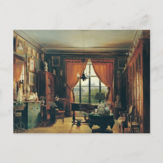 Cartão Postal Pierre-Joseph-Guillaume Zimmermann (Frente)