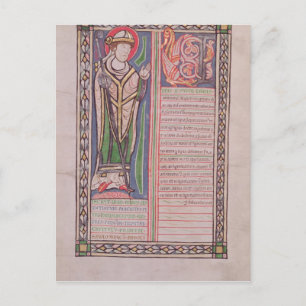 Cartão Postal Pierre Lombard Bispo de Paris