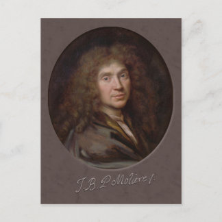 Cartão postal Pierre Mignard Molière CC0589