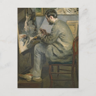Cartão Postal Pierre um Renoir   Frederic Bazille em sua armaç