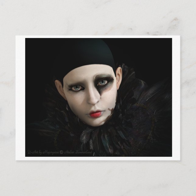 Cartão Postal Pierrot (Frente)