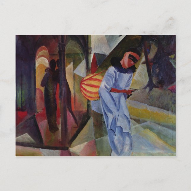 Cartão Postal Pierrot, 1913 (Frente)