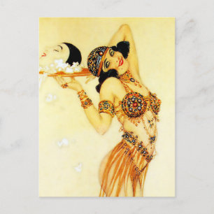 Cartão Postal “Pierrot e Salomé” por Raphael Kirchner