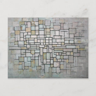 Cartão Postal PIET MONDRIAAN - Composição n.o 11 1913