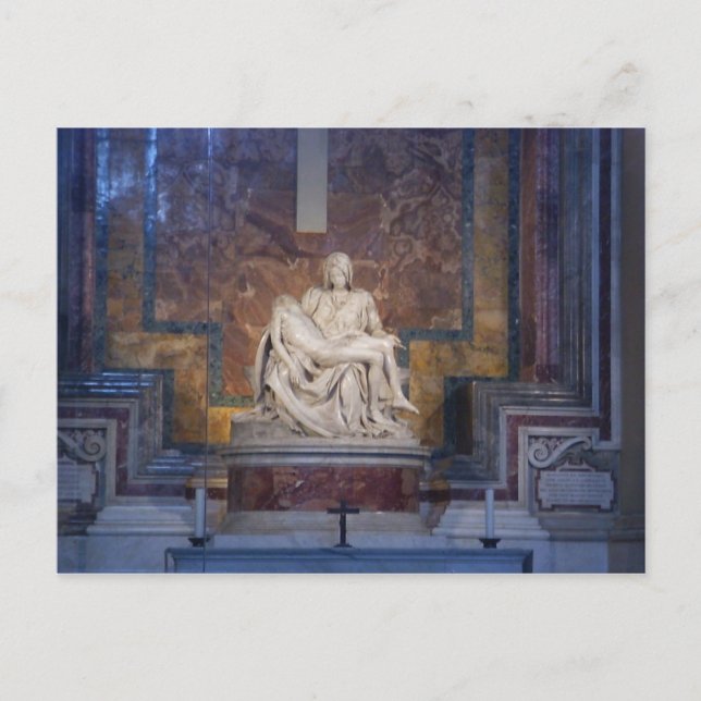 Cartão Postal Pieta (Frente)