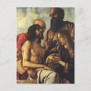 Cartão Postal Pieta de Giovanni Bellini, Renascença de Belas Ar